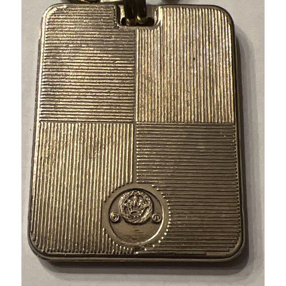 Vintage 1989 KC Metal Logo Keychain 2” Kansas City Royals MLB Baseball - Picture 4 of 4